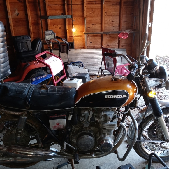 Vintage 1972 Honda cb500 - Picture 3 of 4
